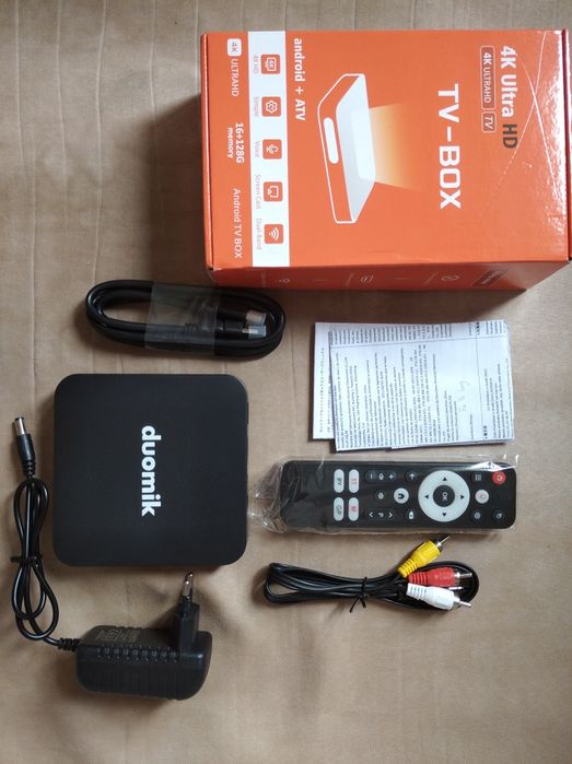 Приставка tv android box  4к mx pro