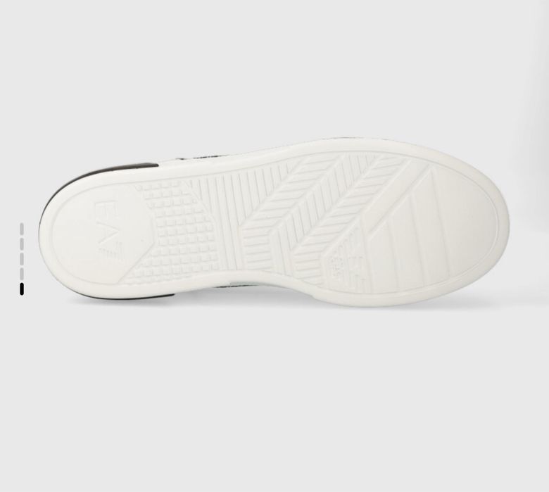 Emporio Armani EA7 Premium Court Sneakers White Heren
