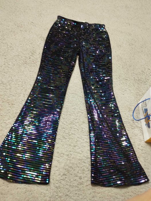Штани для танців з паєтками