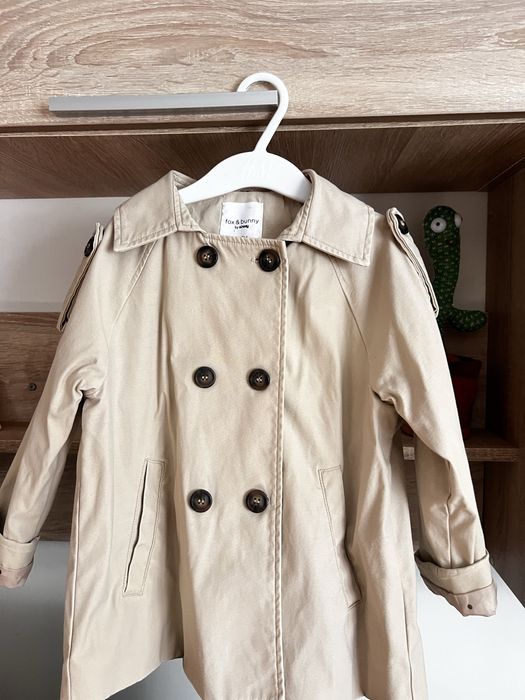 Тренч плащ на дівчинку 98