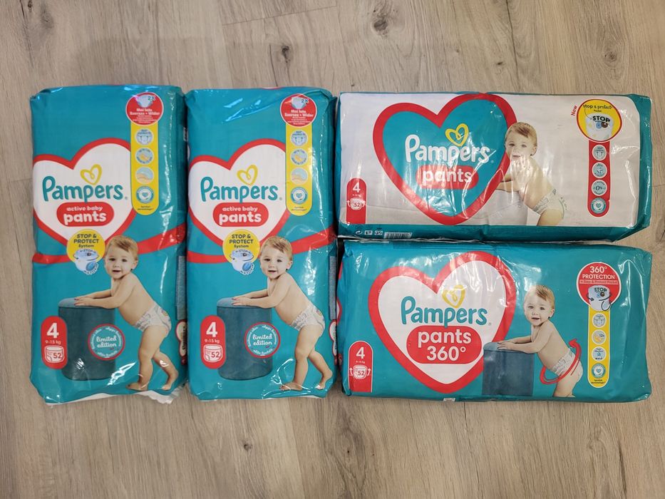 №4, 5 трусики, памперси