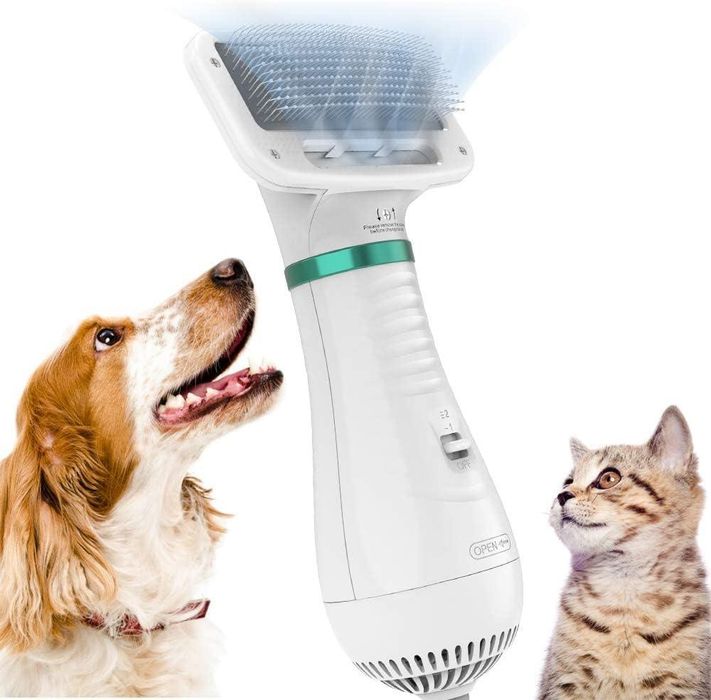 Secador para animais de estimação 2 em 1