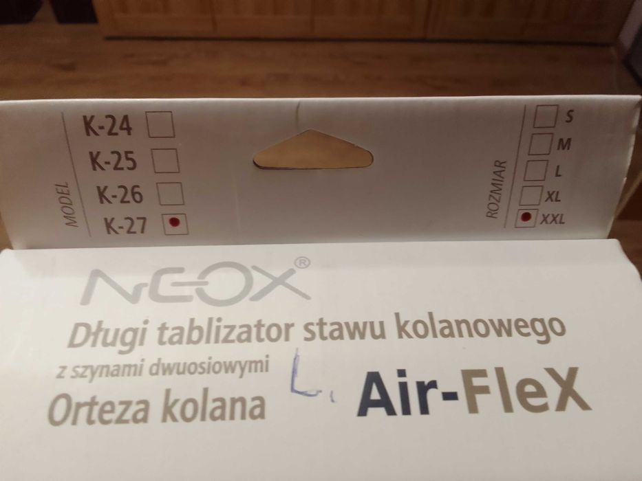 Długi stabilizator stawu kolanowego