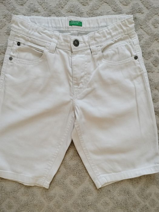 Calções brancos Benetton