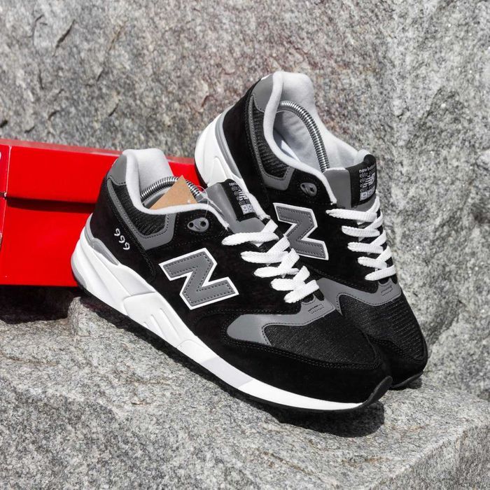 (1485) Кросівки New Balance 997 чорні з білим (41, 42) нб nb