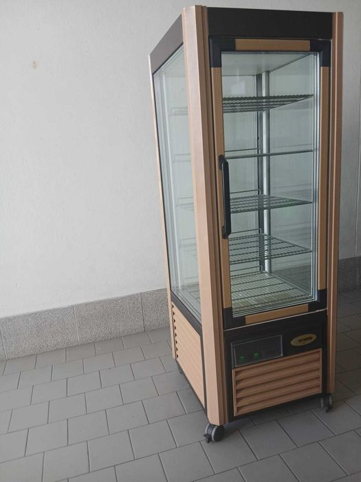 Vitrine expositora vertical pasteis e sobremesas