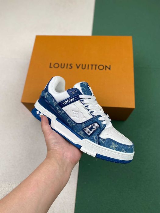 vuitton Trainer Sneaker Low blue