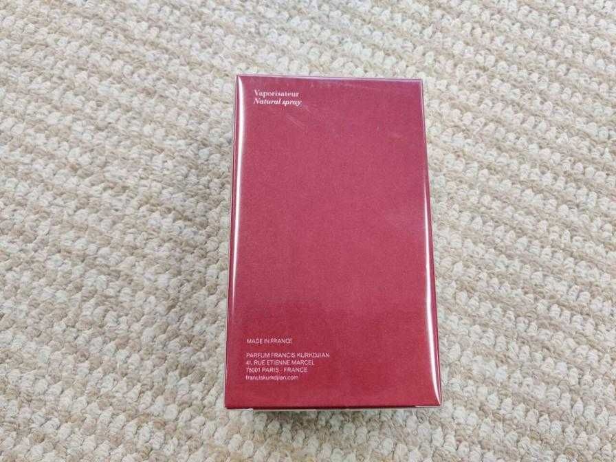 Perfume Baccarat Rouge 540