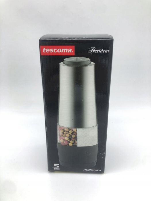 Elektryczny młynek Tescoma 2w1 do pieprzu i soli