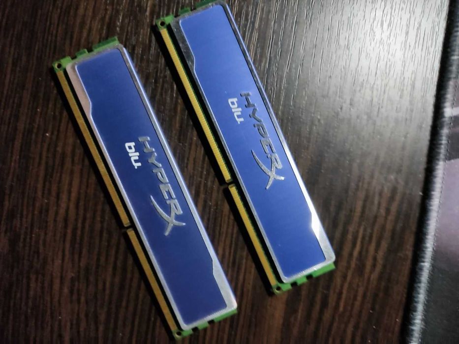 Оперативная память DDR3 8GB (2x4GB) Kingston HyperX blu 1600MHz