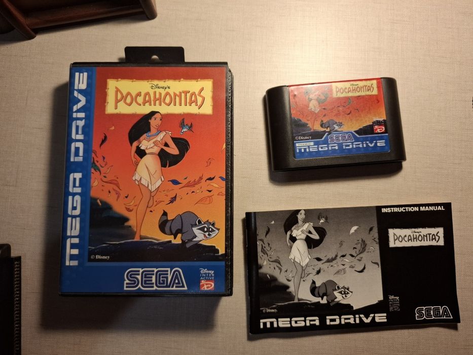 Pocahontas Mega Drive Completo