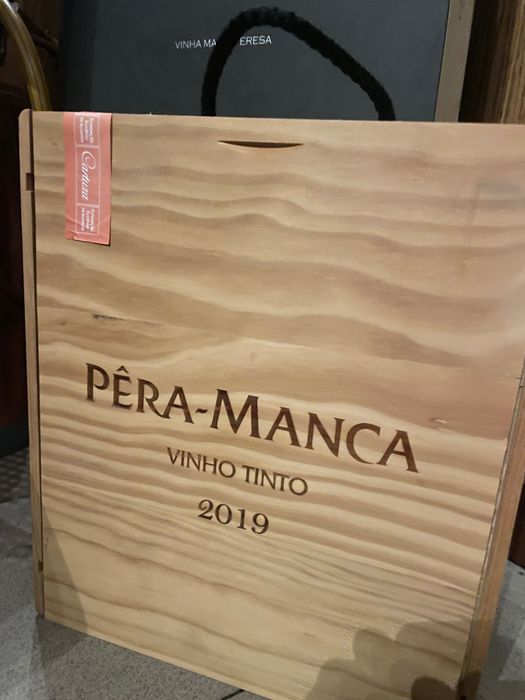 Caixas madeira de vinho