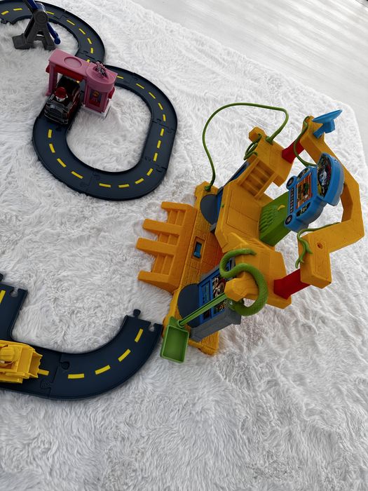 Ogromny zestaw Psi Patrol, baza , swiatynia malp, misja marshala, auta