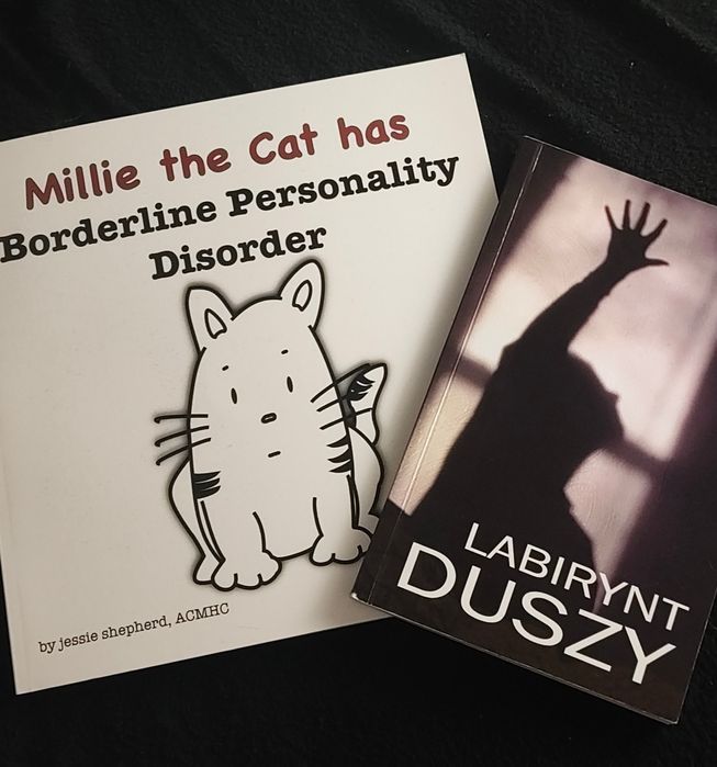 Książki borderline Labirynt duszy Rafał Mikus Millie the cat Jessie S.