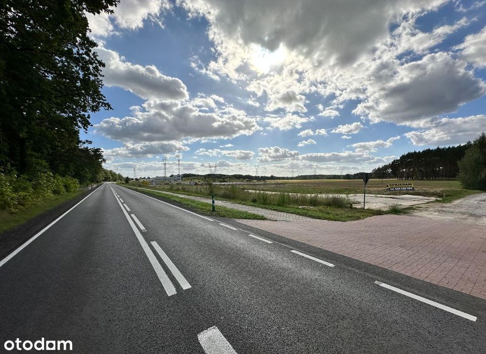Działka inwestycyjna z WZ w Kłodawie 6000 m²