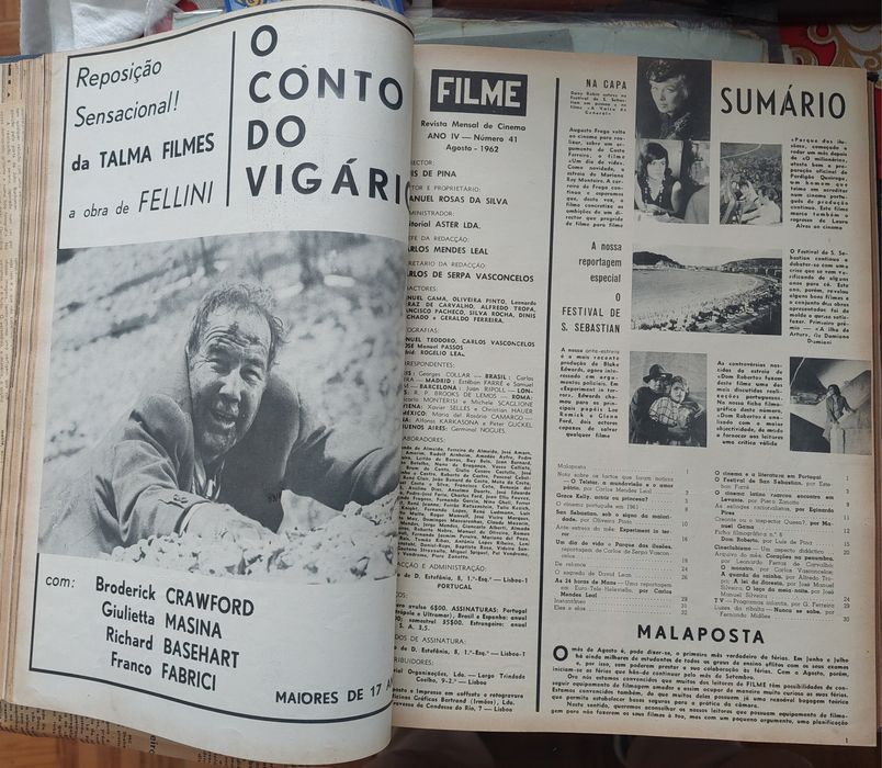 Revista Filme Encadernada (1962/1963)