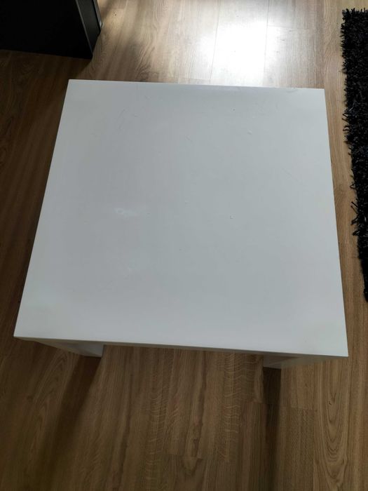 Mesa de apoio branca Ikea 55x55x45cm