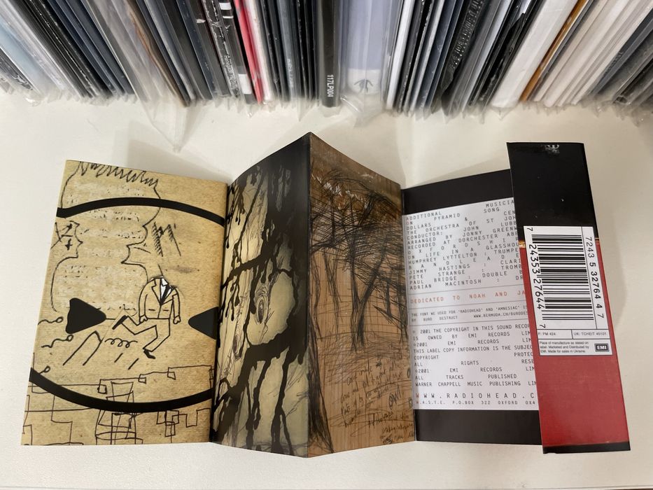 Radiohead Amnesiac rock album