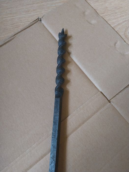 Świder ręczny z czasów prl-u