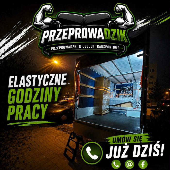 Przeprowadzki prywatne/firmowe-Transport mebli-Transport 3,5t-24h/7