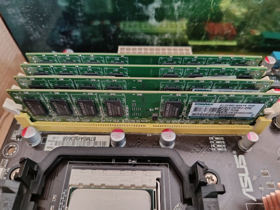 Комплект, материнская плата АМ2+