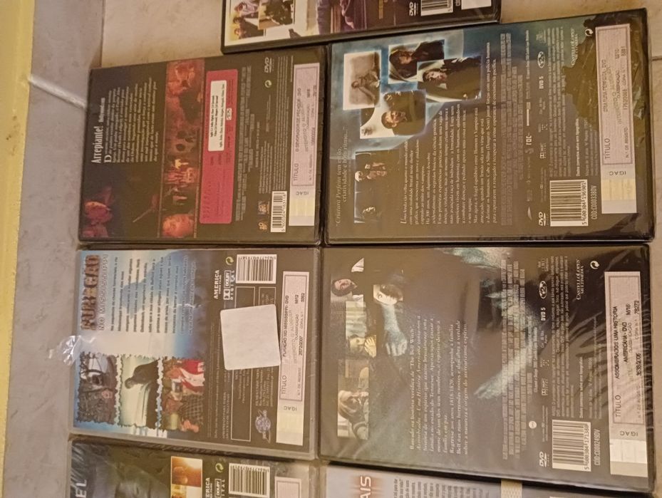 Filmes DVD novos e embalados