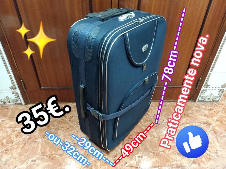 Mala malas de porão até 23 kg viagem carro casa quarto apartamento vivenda  escritório gabinete sala  cozinha.