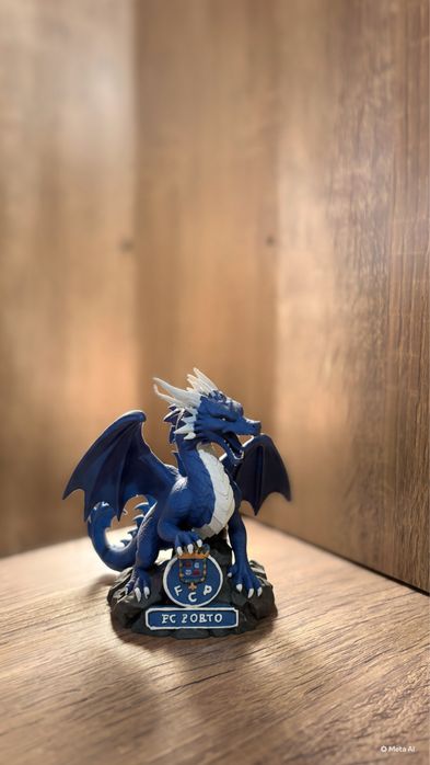 Dragão FC Porto – Peça decorativa 3D pintada à mão