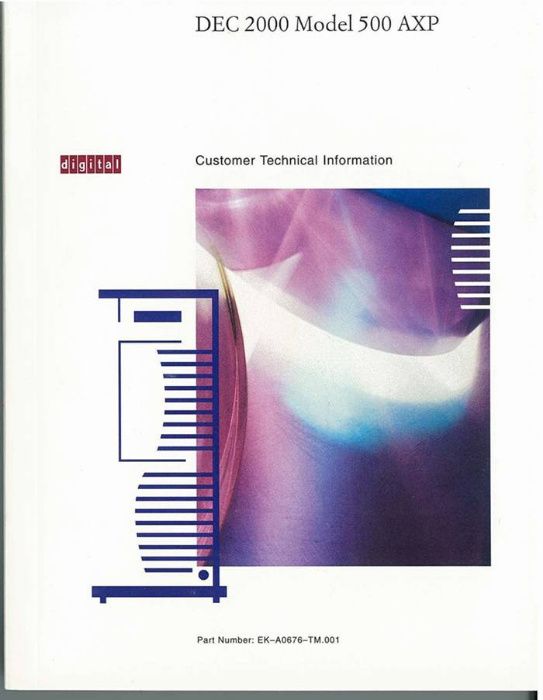 Instrukcja DEC 2000 Model 500 AXP - DEC 2000 Model 500 AXP
