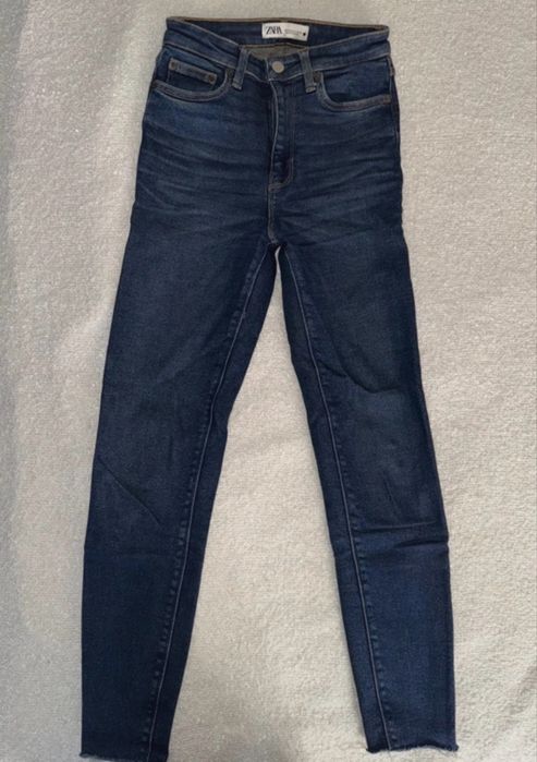 Nowe jesnsy zara high waist skinny