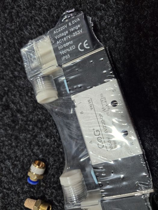 Válvula solenoide pneumática