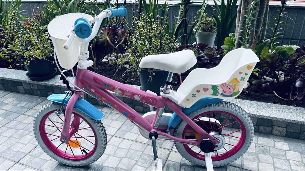 Bicicleta menina PEPPA PIG 14”