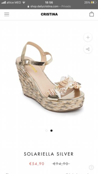 Sandálias Cristina Ferreira 39