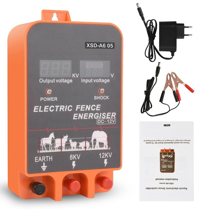 Cerca eletrica de 2,5J