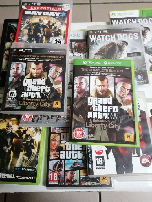 GTA V GTA IV Sleeping Dogs Watchdogs Payday 2 The God Father ps3 xbox
