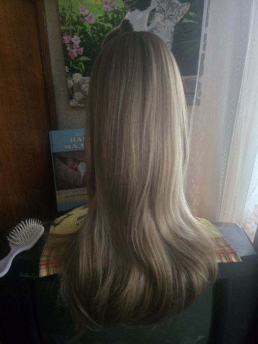 Продам парик,накладку та хвостик