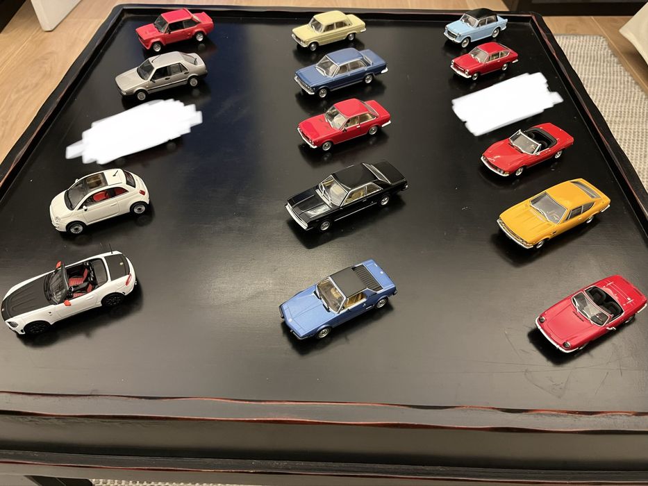 Miniaturas Fiat 1:43, Minichamps, Norev, Ixo, Starline, Altaya