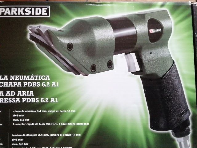 Tesoura de cortar chapa de ar comprimido Nova