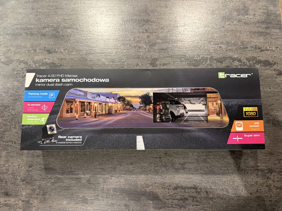 Kamera samochodowa  (przod + tył)  150st full hd