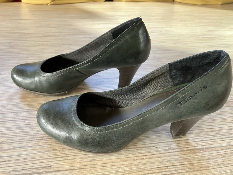 Czółenka buty damskie Tamaris rozm. 37 - skóra naturalna