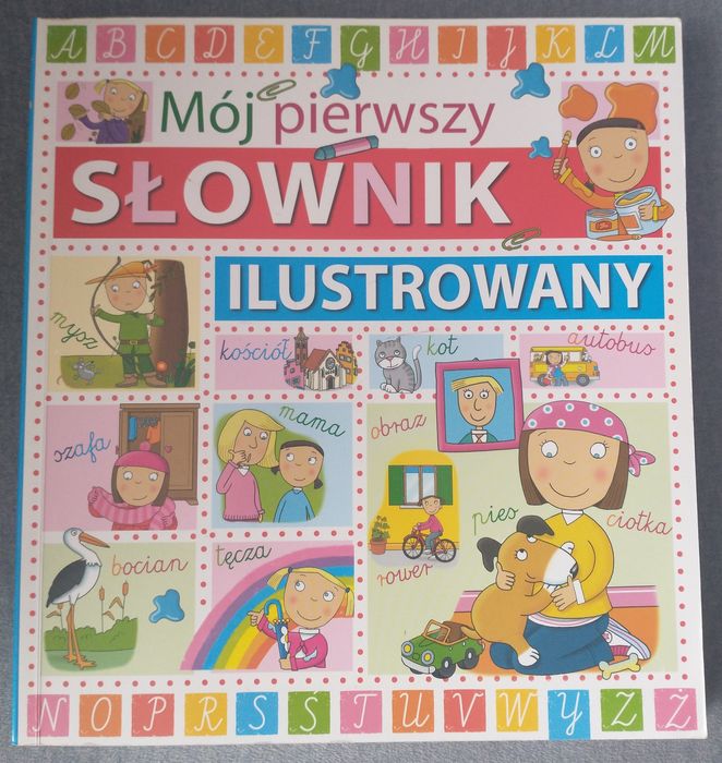 Książka dla dzieci - mój pierwszy słownik ilustrowany