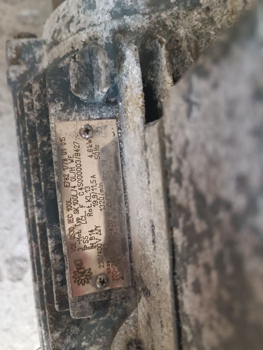 Silnik elektryczny 4,6 kw trójfazowy