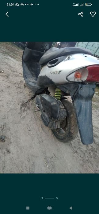 Suzuki let's 2 new Сузукі летс 2 бабочка по запчастинах двигун