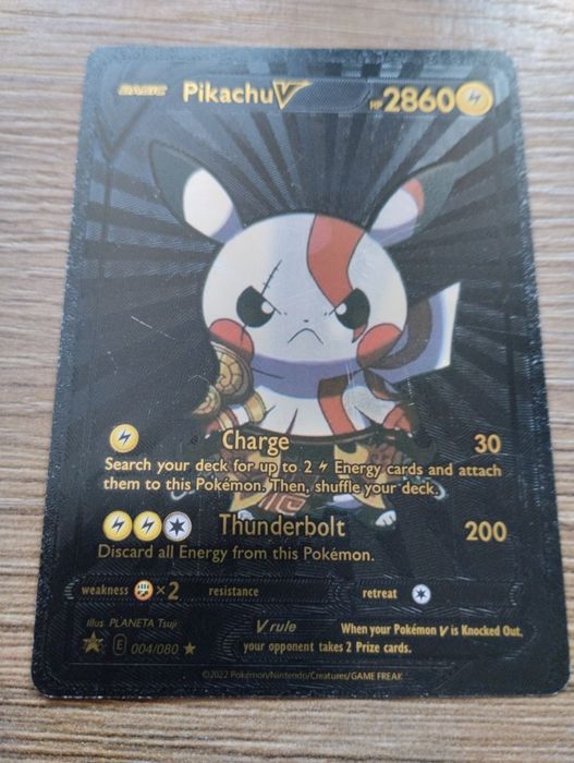 Karta pokemon Pikchu BISIC
Zapraszam do moich innych ogłoszeń