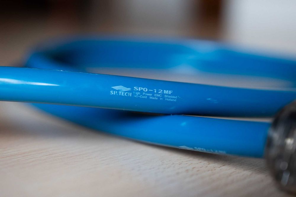 2x Kabel zasilający audio Siltech SPO-12MF + Furutech 2 m