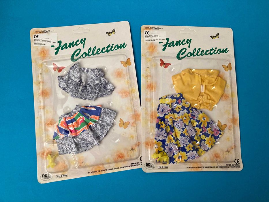 Conjuntos de Roupinhas para boneca estilo Barbie/Sindy Antigas