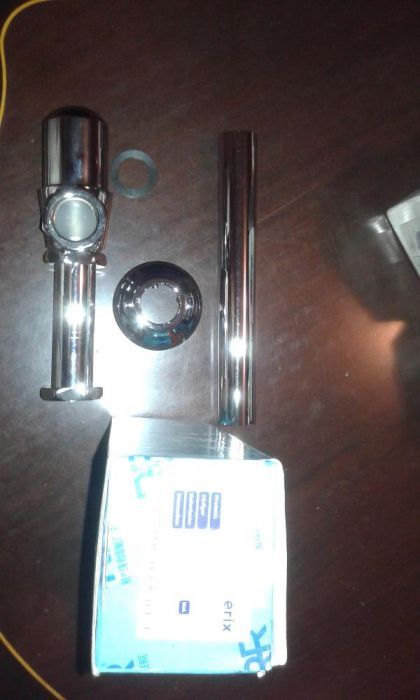 Sifão em inox Erin - Novos