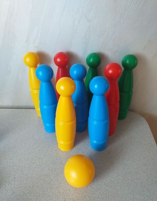 Kręgle, zestaw kręgli- super zabawa dla dzieci