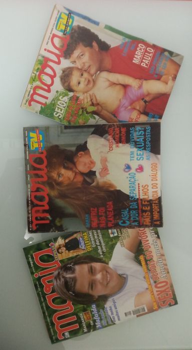 3 Revistas MARIA  (lote)