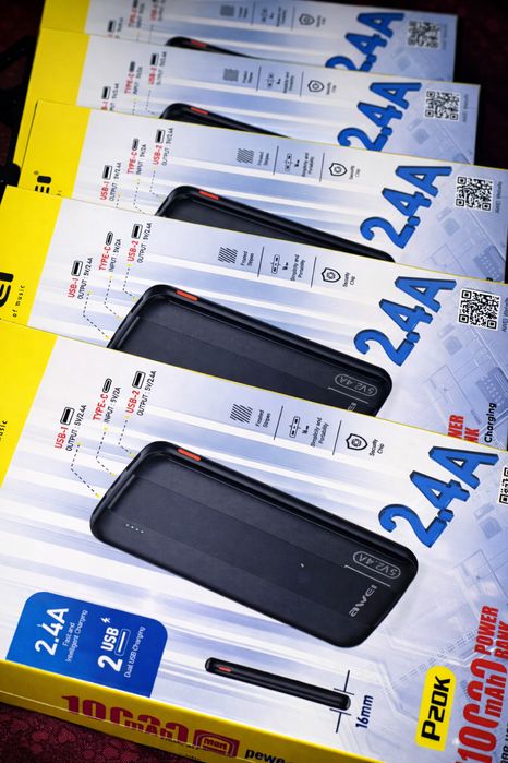 PowerBank AWEI P20K 10000mAh, 2xUSB